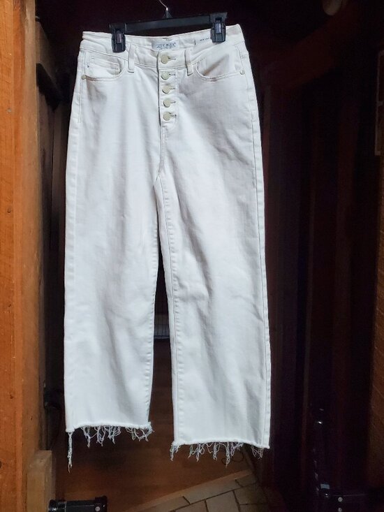 Judy Blue Denim - Judy Blue wide leg crop jeans
